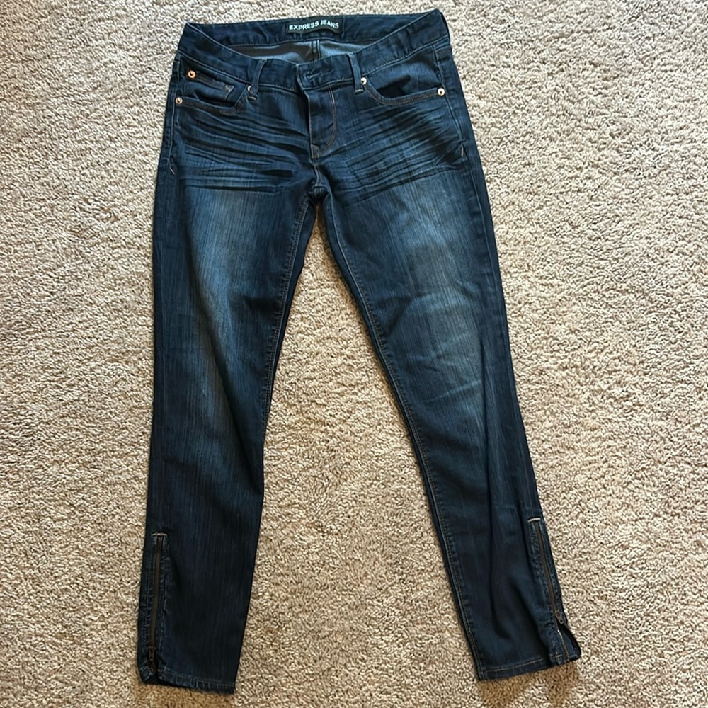 Express Ankle Leggings Jeans Size 4R